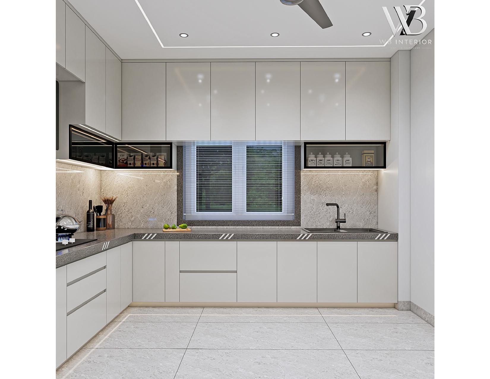 Warm island kitchen — design inspiration